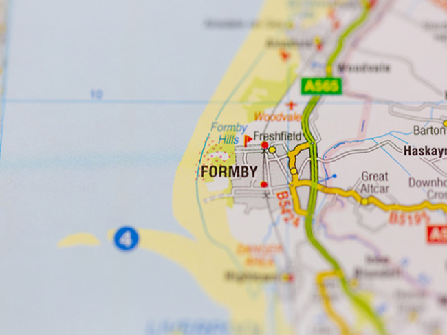 Formby Map